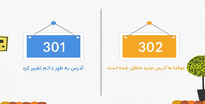 ریدارکت 301 و 302 چیست؟