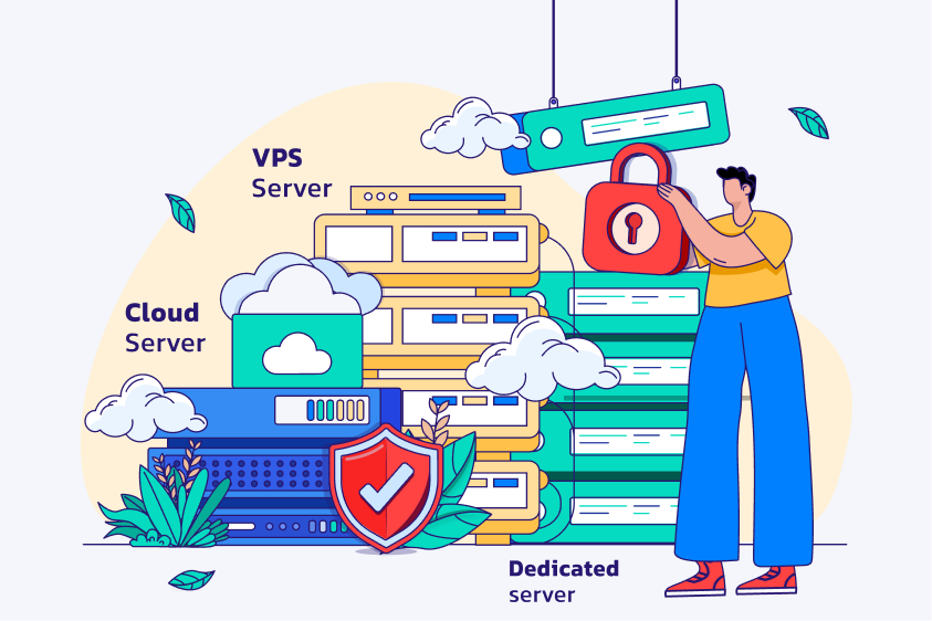 تفاوت‌های امنیتی سرور مجازی با سایر سرورها