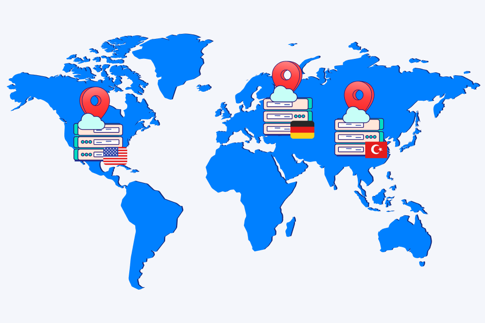 انتخاب لوکیشن مناسب cloud server راهنمای انتخاب لوکیشن مناسب سرور ابری