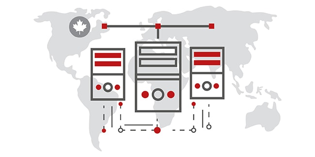 سرور اختصاصی کانادا