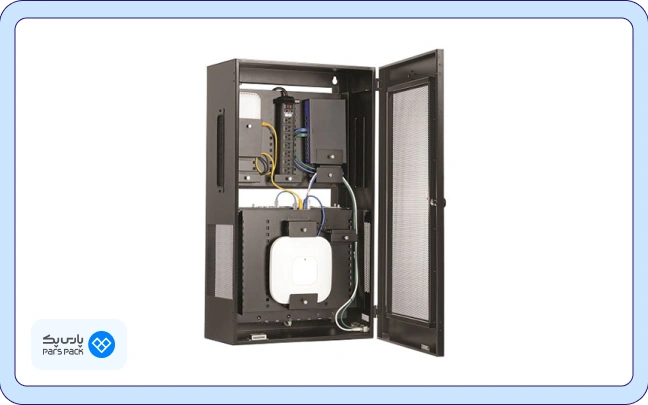 رک‌های عمودی کم‌عمق (Vertical-Mount Racks)