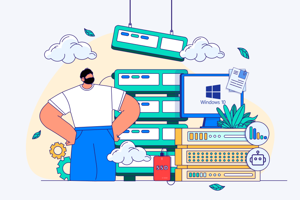 کاربردهای VPS ویندوز 10 کاربرد vps ویندوز 10