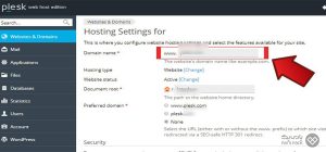آموزش ۲ روش تغییر نام دامنه در کنترل پنل پلسک - پارس پک