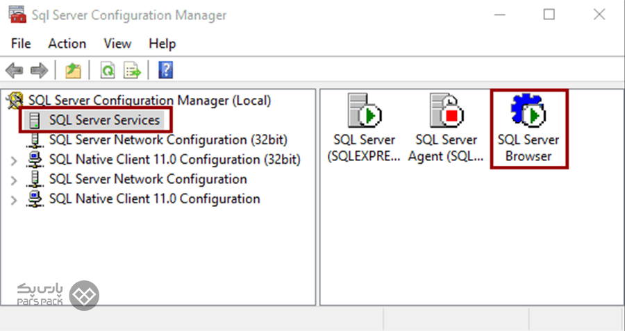 رفع مشکل احراز هویت در هنگام اتصال به SQL Server