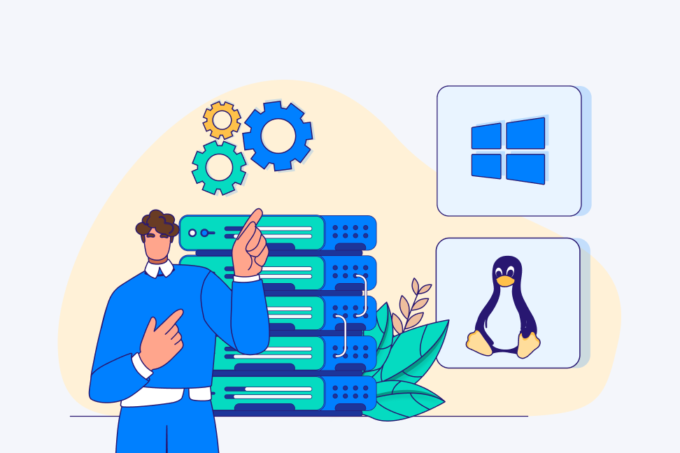 نوع سیستمعامل vps نوع سیستمعامل سرور مجازی مانند Linux یا Windows