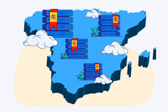 نقش موقعیت جغرافیایی اسپانیا در کیفیت و عملکرد سرور مجازی