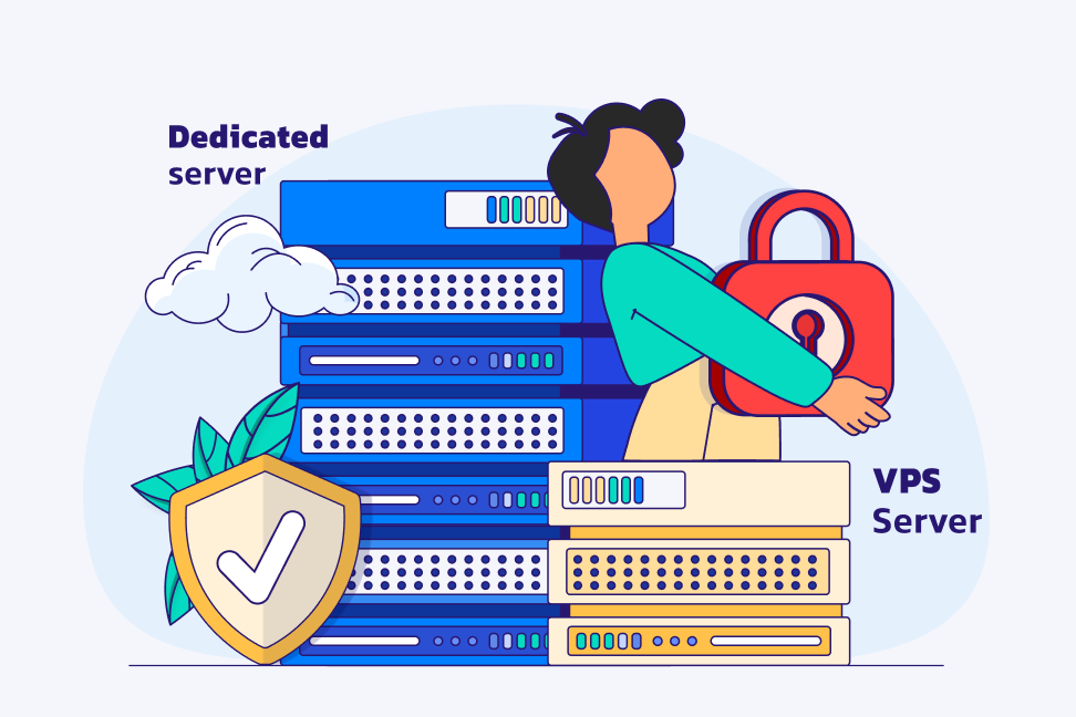 امنیت VPS و سرور اختصاصی مقایسه امنیت سرور اختصاصی و سرور مجازی