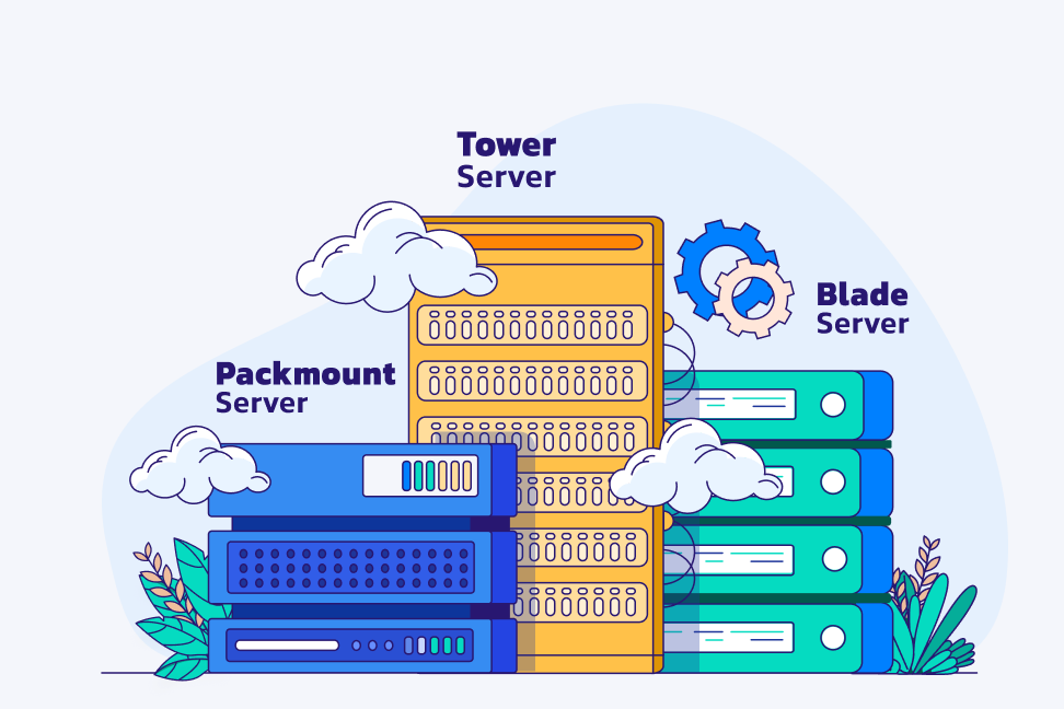 مقایسه rackmount با سایر سرورها مقایسه سرور رک مونت و tower و blade