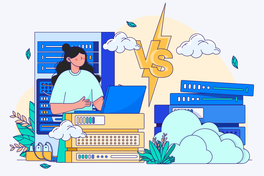 تفاوت VPS و هاست اختصاصی تفاوت هاست اختصاصی و VPS