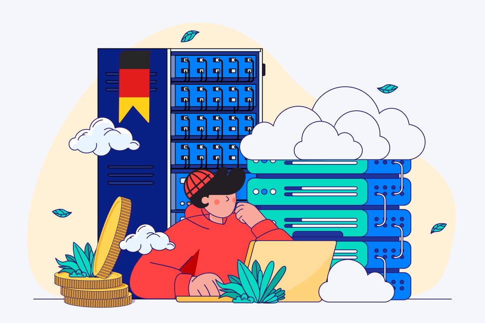 بررسی قیمتی سرور ابری آلمان
