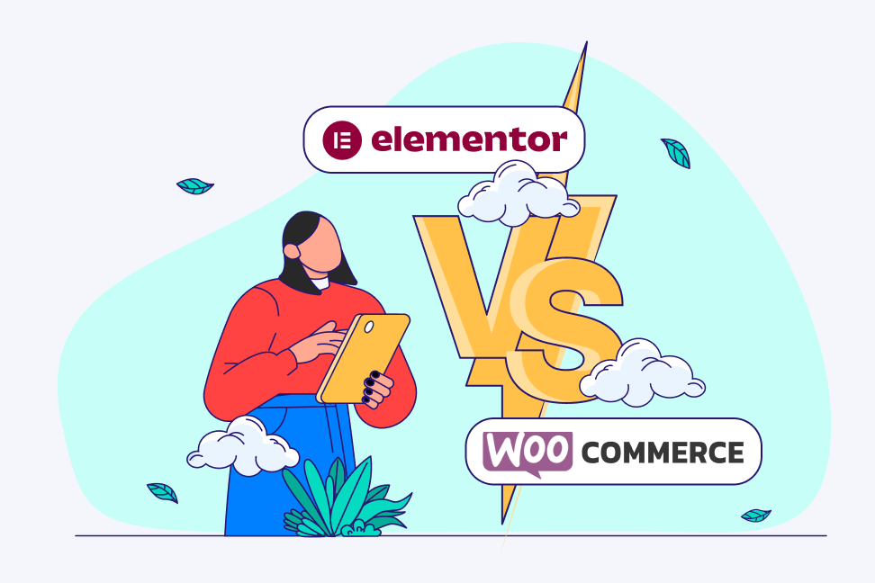 تفاوتهای elementor و woocommerce بررسی تفاوت المنتور با ووکامرس