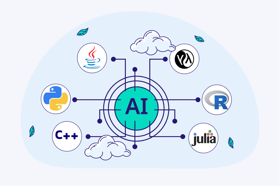 زبان رنامهنویسی با AI بهترین زبانهای برنامهنویسی هوش مصنوعی