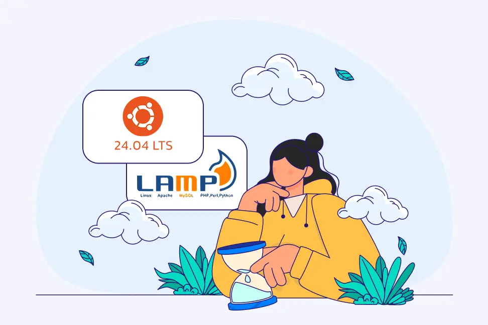 راه اندازی سرور LAMP در اوبونتو 24.04