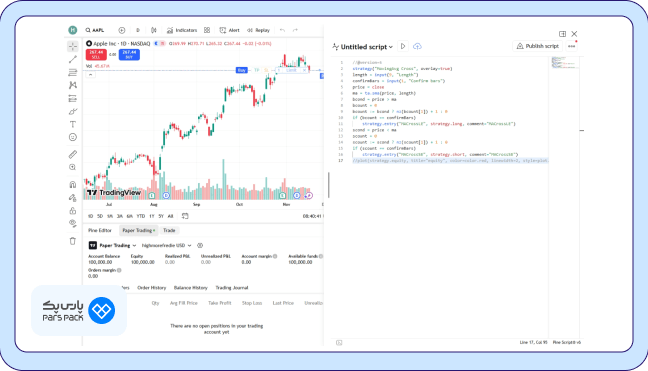 افزودن یک استراتژی هوش مصنوعی ساده