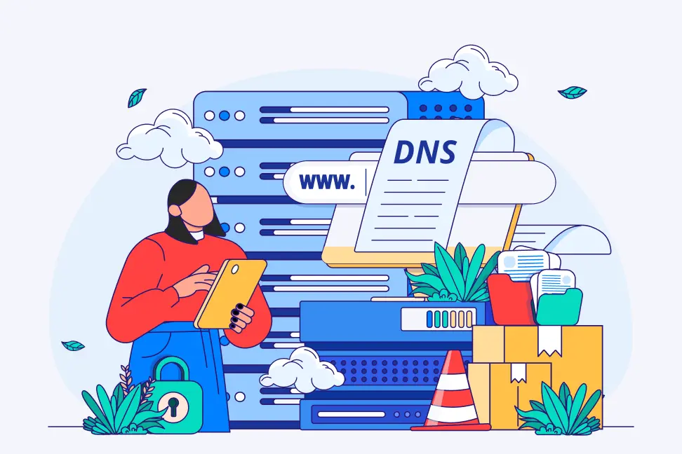 نحوه تنظیمات DNS پارسپک راهنمای جامع تنظیم DNS پارسپک
