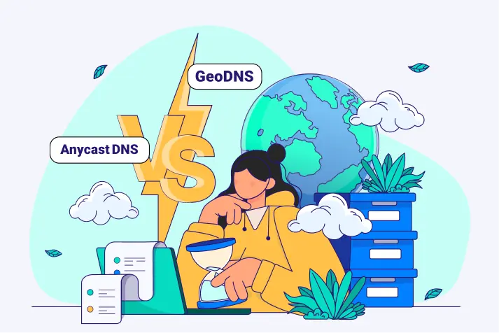 GeoDNS بهتر است یا Anycast DNS مقایسه GeoDNS با Anycast DNS