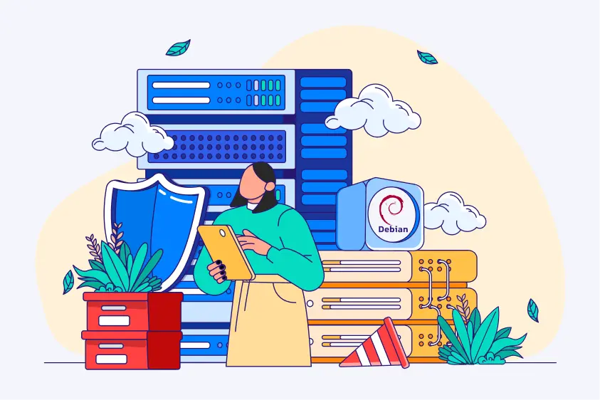ویژگی‌های Debian