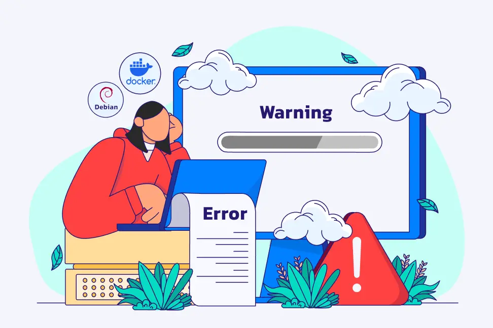 مشکلات رایج هنگام نصب داکر در دبیان
