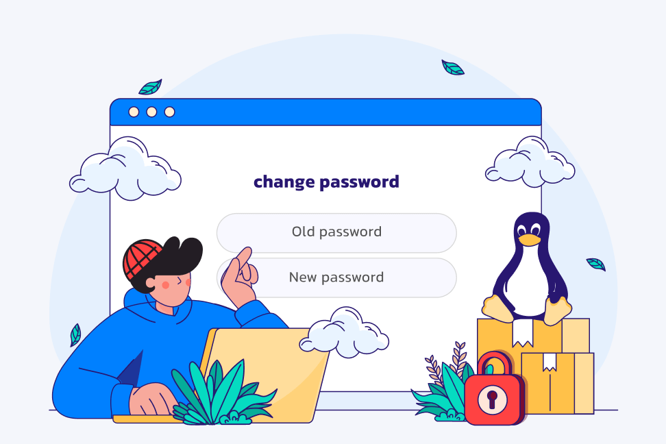 آموزش تغییر رمز سرور مجازی لینوکس