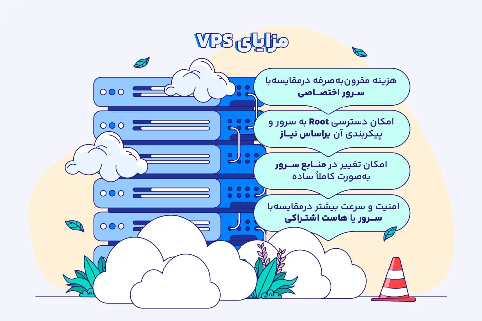 مزیتهای سرور مجازی مزایای استفاده از سرور مجازی