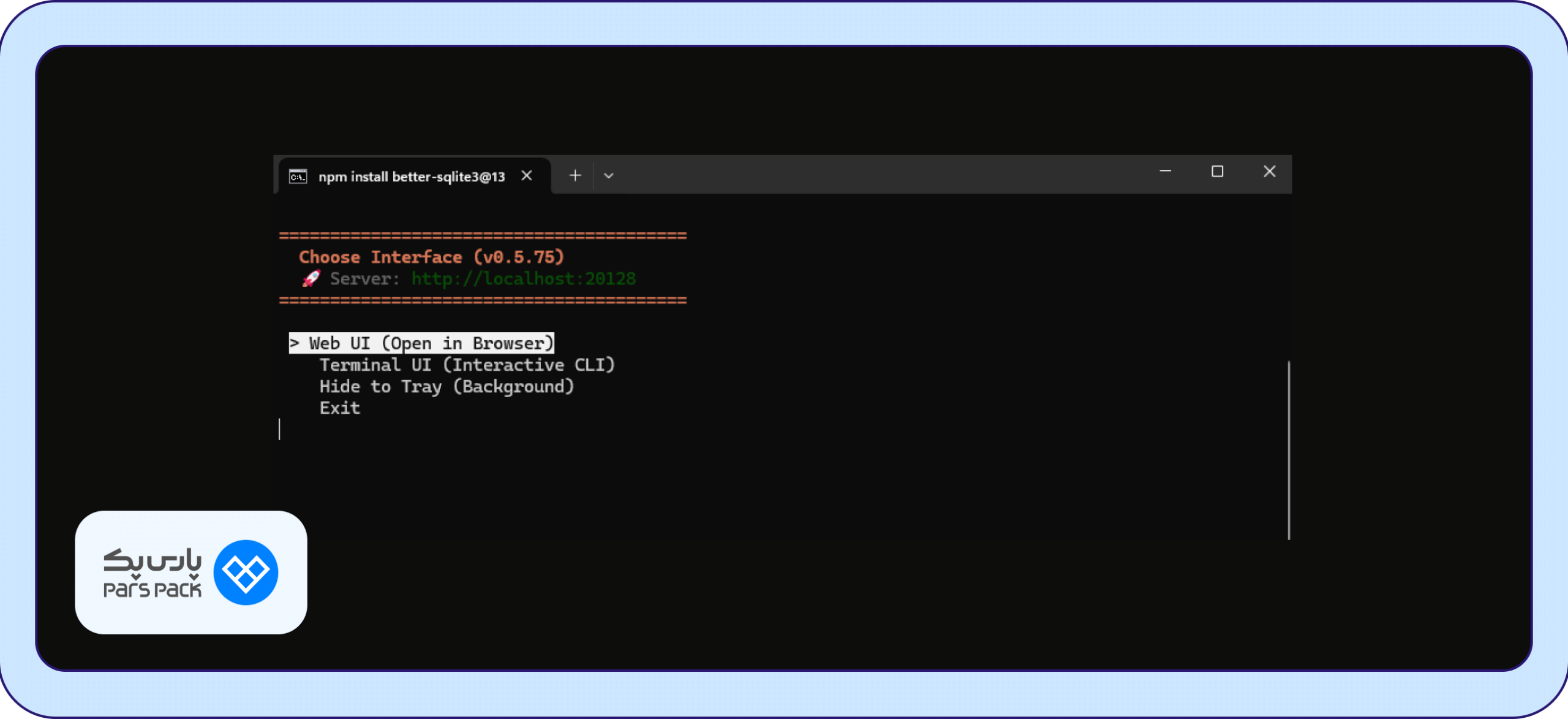 نصب 9Router از طریق npm