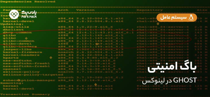 Ghost-bug باگ امنیتی GHOST