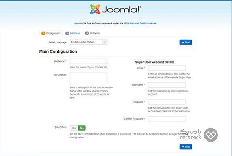 چگونگی نصب Joomla روی Localhost