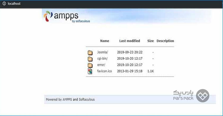 Install Joomla On Localhost 9 نصب joomla روی لوکال هاست با Ampps